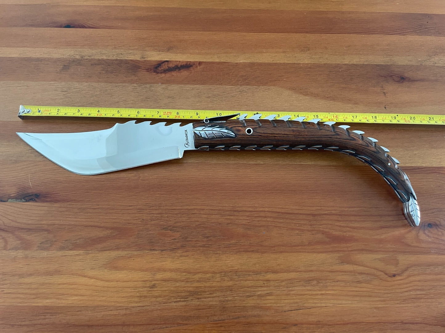 8.5" Giant Navaja Espino with Ratchet Imported from Spain - USA Seller