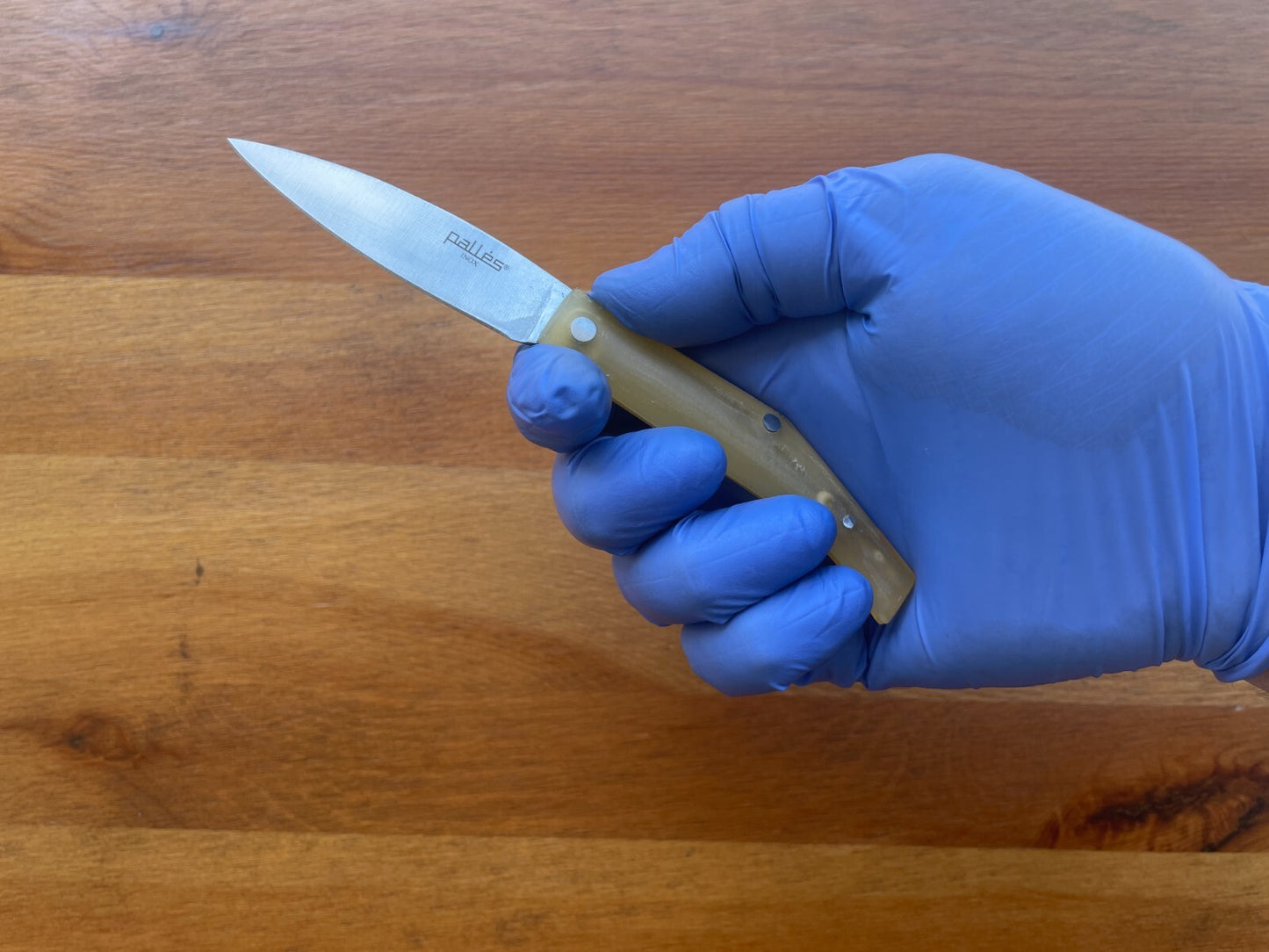 2.75" Pallés Inox Navaja Pocket Knife Stainless Steel Blade ABS Handle