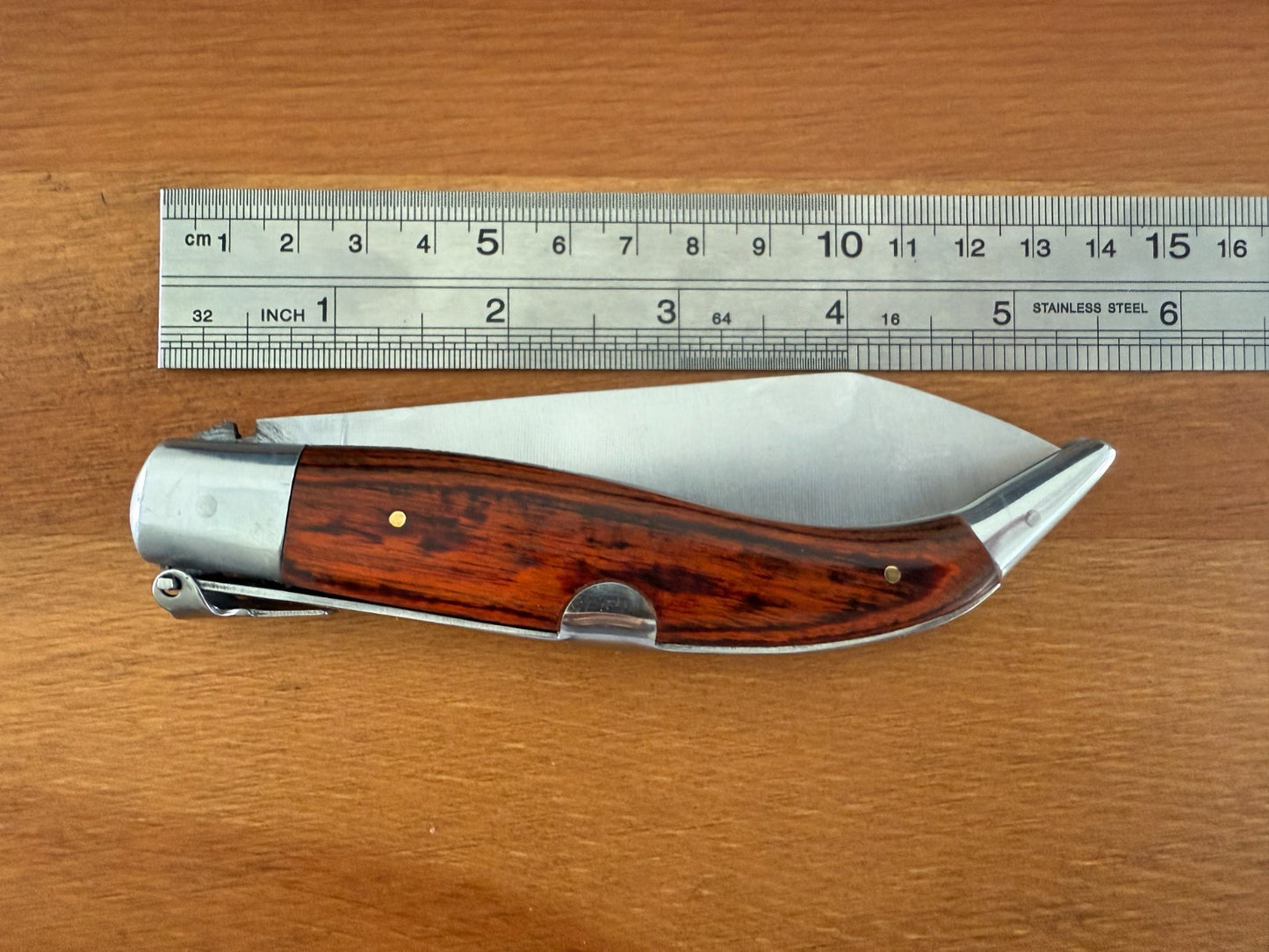 4.3" Spanish Navaja Teja Pastora Folding Pocket Knife Carbon Steel from Spain