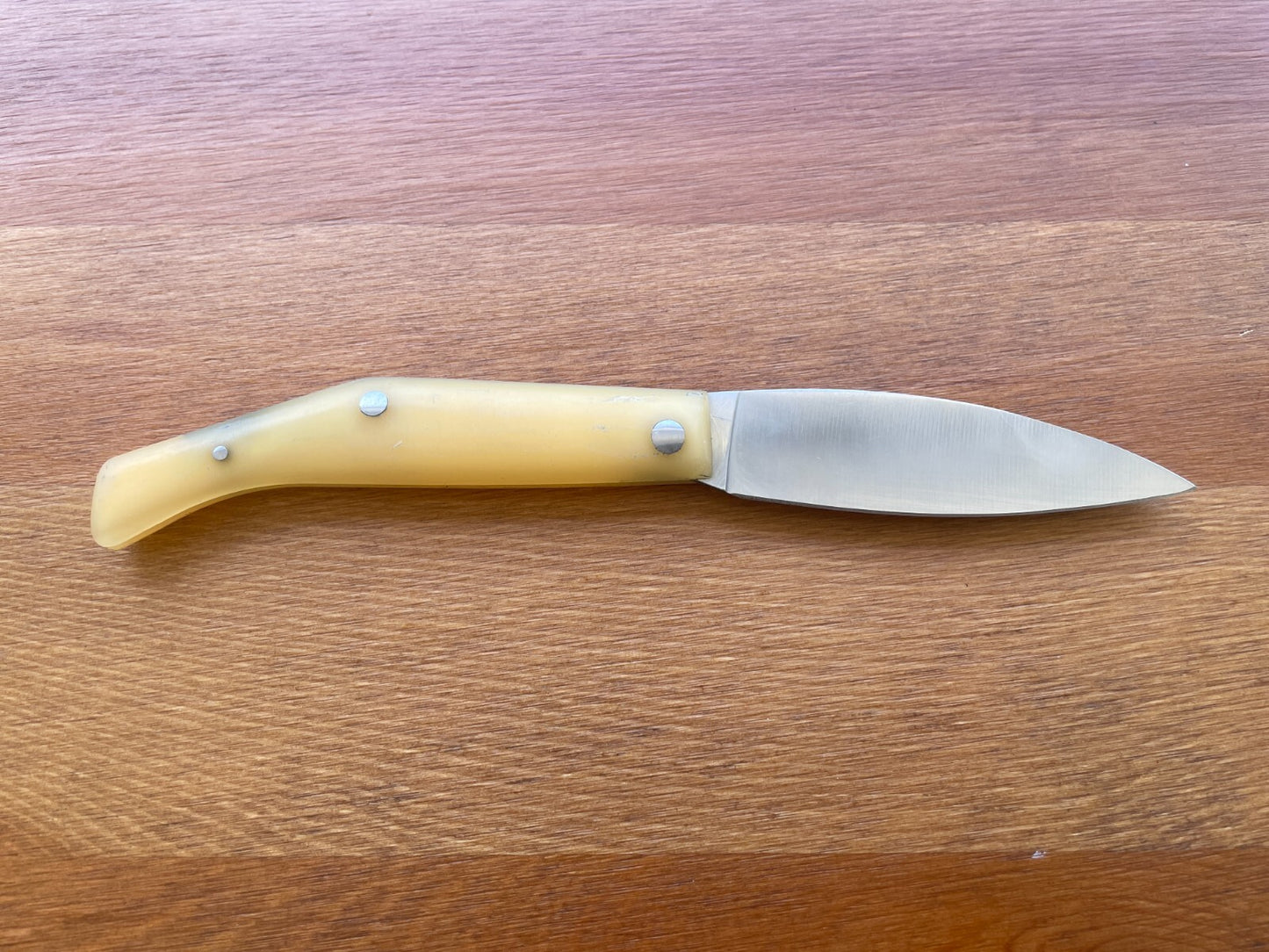 3.54" Pallés Carbono Navaja Pocket Knife Carbon Steel Blade ABS Handle Slipjoint