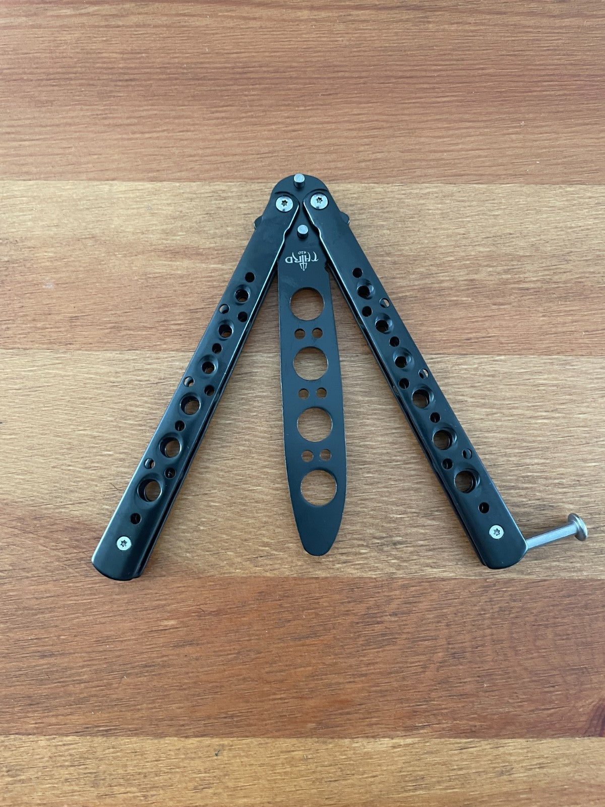 3.9" Butterfly Trainer Knife Practice Balisong Dull Training Tool Good Quality