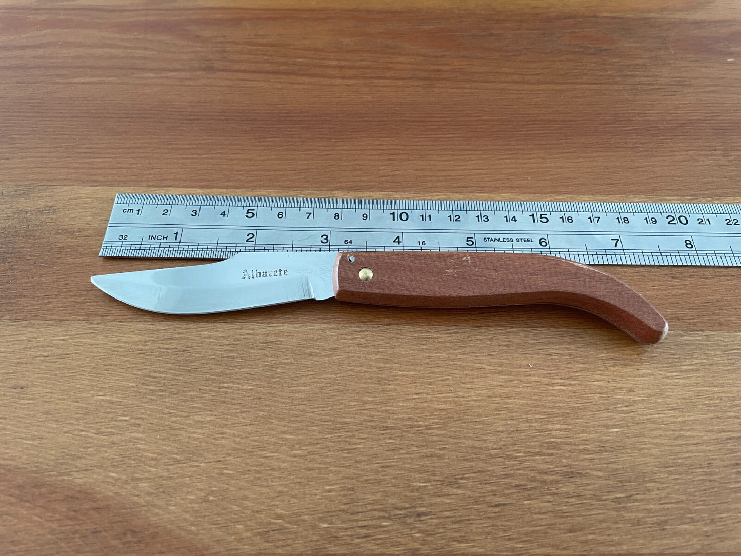 3" Navaja Teja Albacete Simple Rustic Construction Handmade in Spain