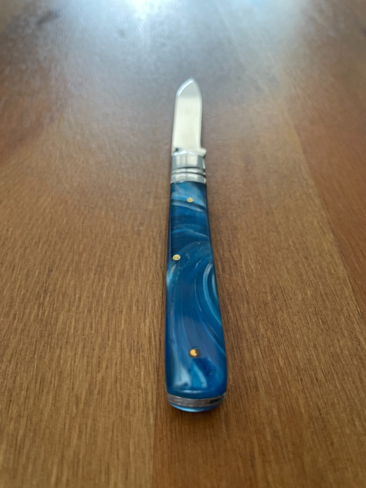 2.8" Made in Spain Navaja Albacete Classic Pocket Knife Black Celluloid Handle