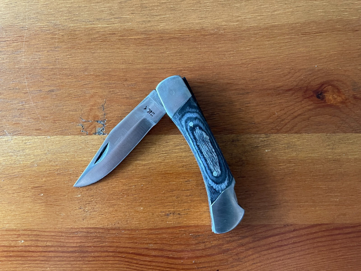 Spanish Navaja pocket knife 2.9" Wooden Scales - USA Seller
