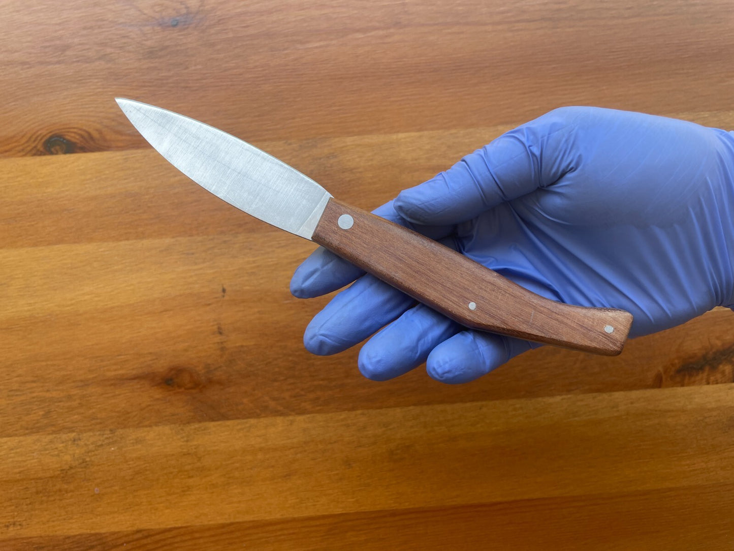 3.9" Pallés Carbon Steel Navaja Pocket Knife Wood Handle Slipjoint From Spain