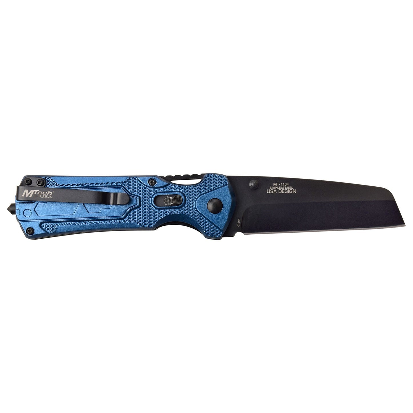 3.5 inch MTech USA Folding Pocket Knife Stainless Steel Pocket Clip