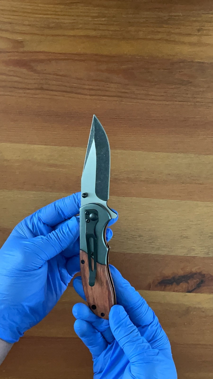 3.5" 420 Stain Steel Blade Pocket Knife Navaja Pocket Clip Assisted Opening
