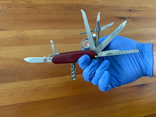 Multitool 14 Uses Pocket Knife With Nylon Sheath Good Quality Multiuse - Spain