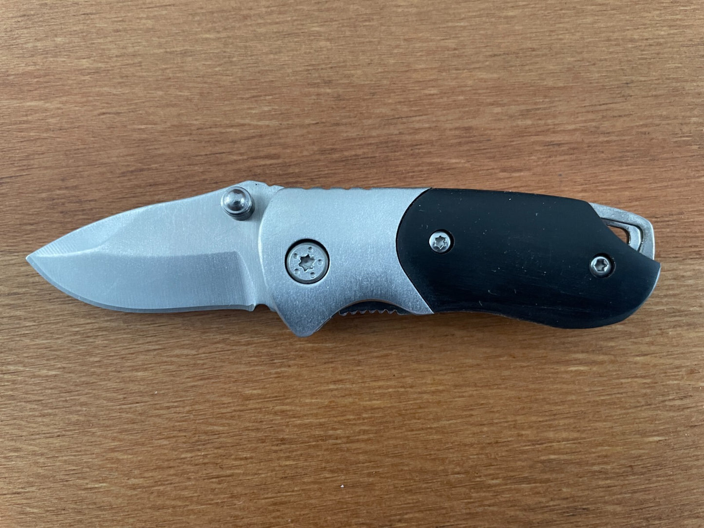 1.6" Cute Navaja Small Tactical Pocket Knife Stainless Black Wood Scales - Spain