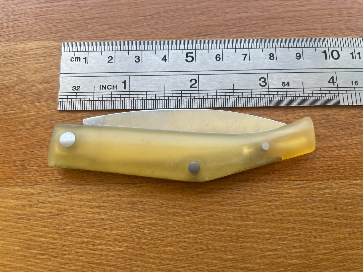 2.75" Pallés Carbono Navaja Pocket Knife Carbon Steel Blade ABS Handle Slipjoint