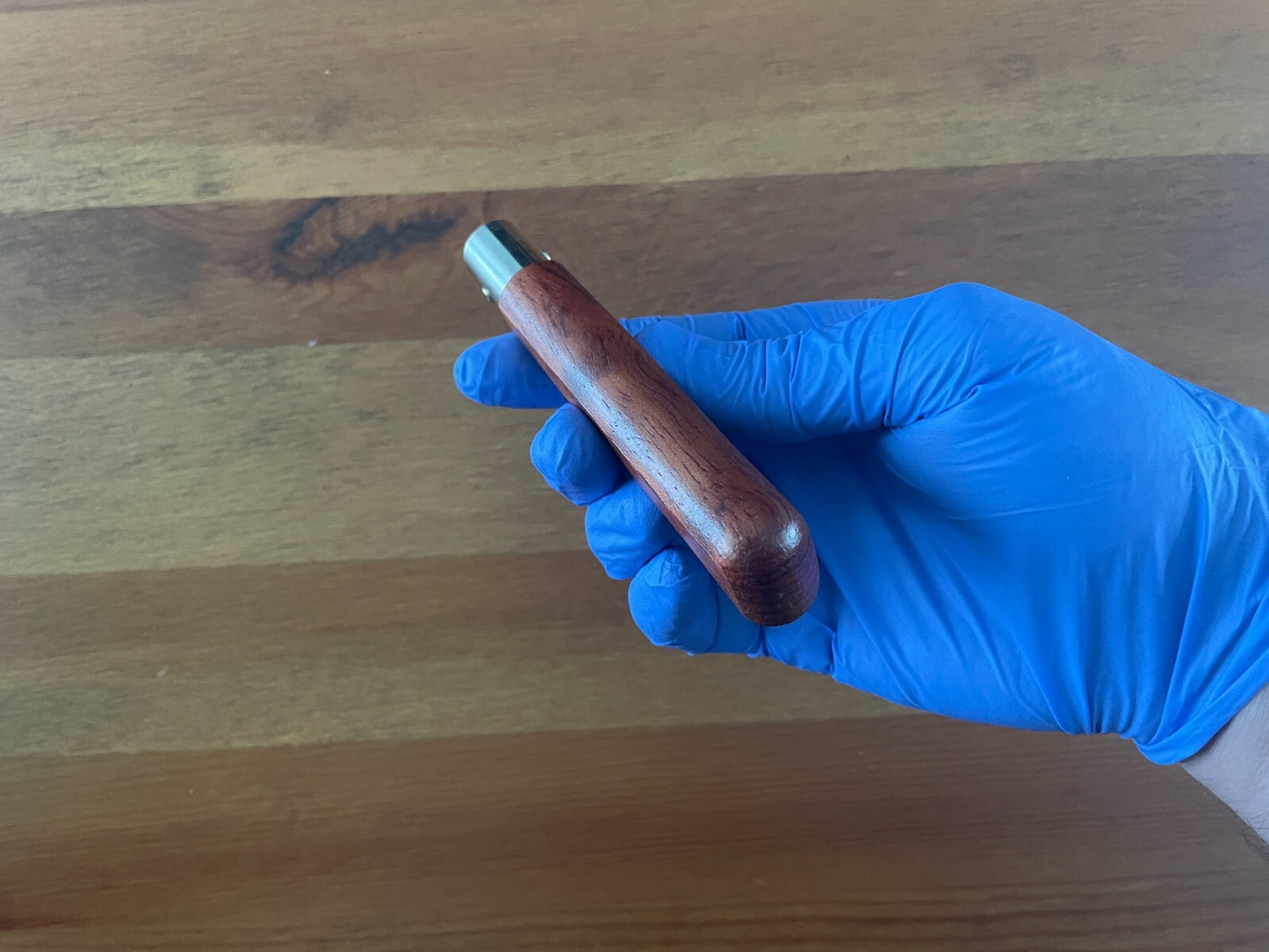 3.54" Portuguese Navaja MAM German Steel AISI 420 Bronze Titanium Blade