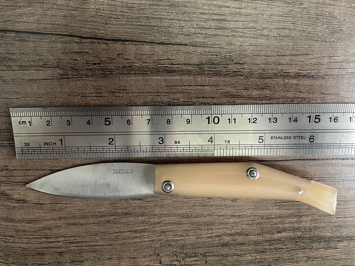 2.8 in. / 7 cm Navaja Pocket Knife Celluloid Handle from Spain New - USA Seller