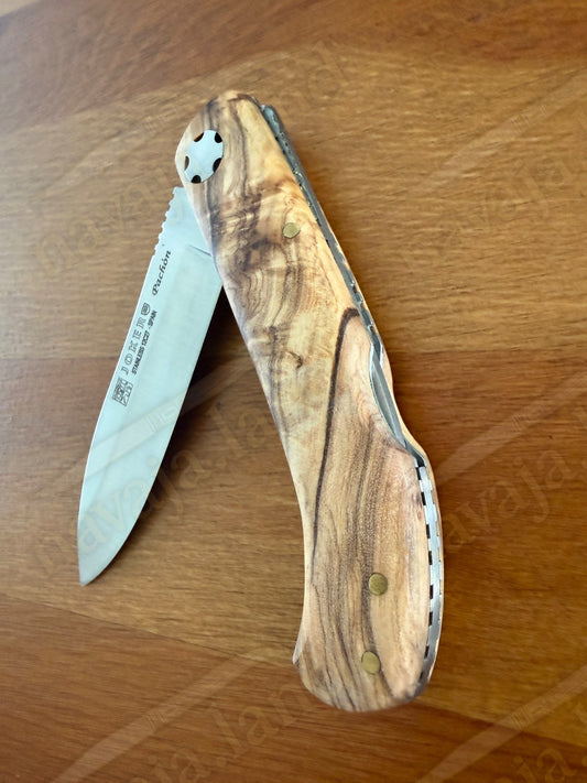 Joker Pachón Sports Pocket Folding Knife Olive Wood Sandvik 12C27 3.14” Blade