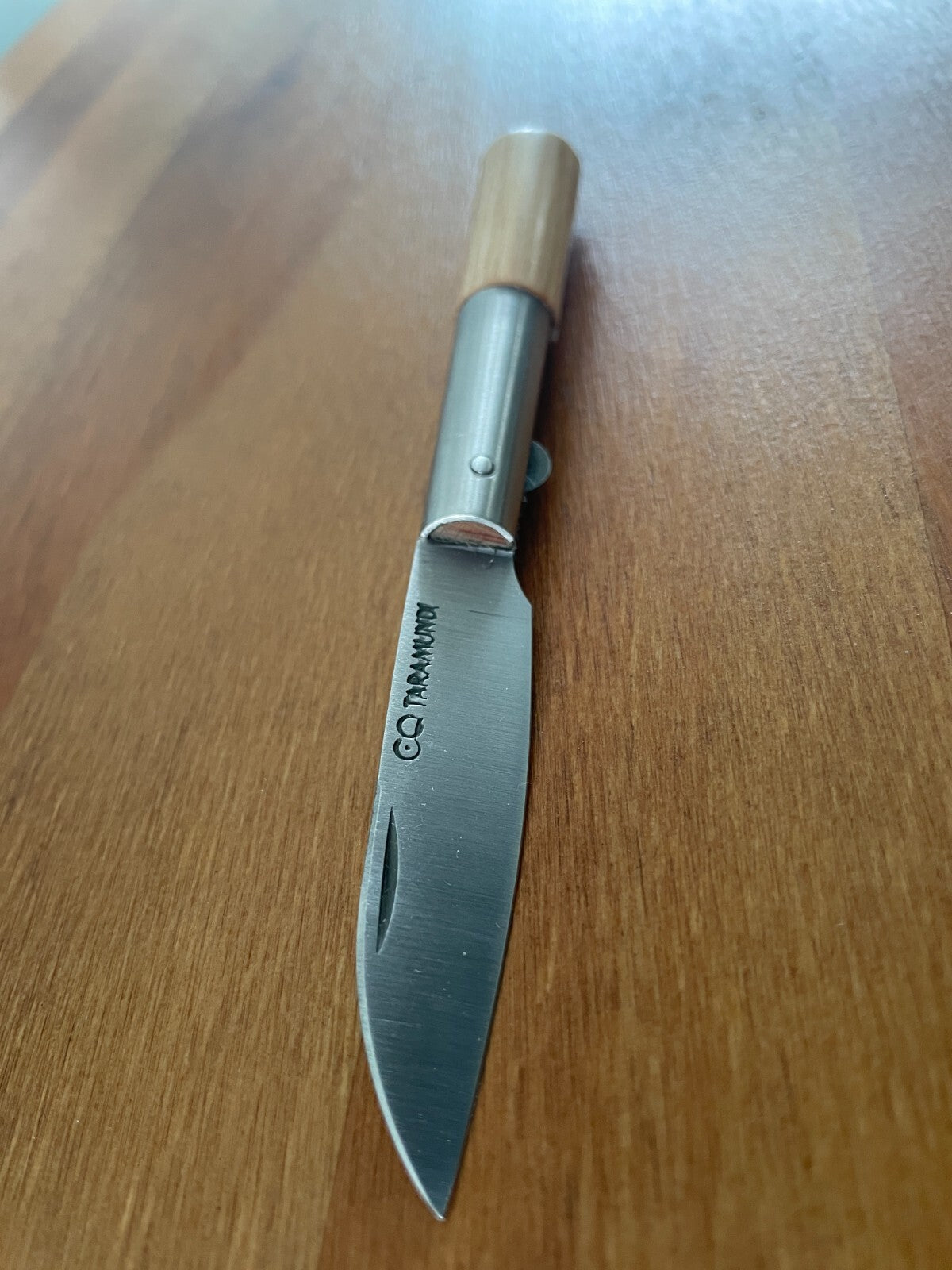 2.75" CQ Taramundi Pocket Knife Cherry Wood Handle Made in Spain - US Seller