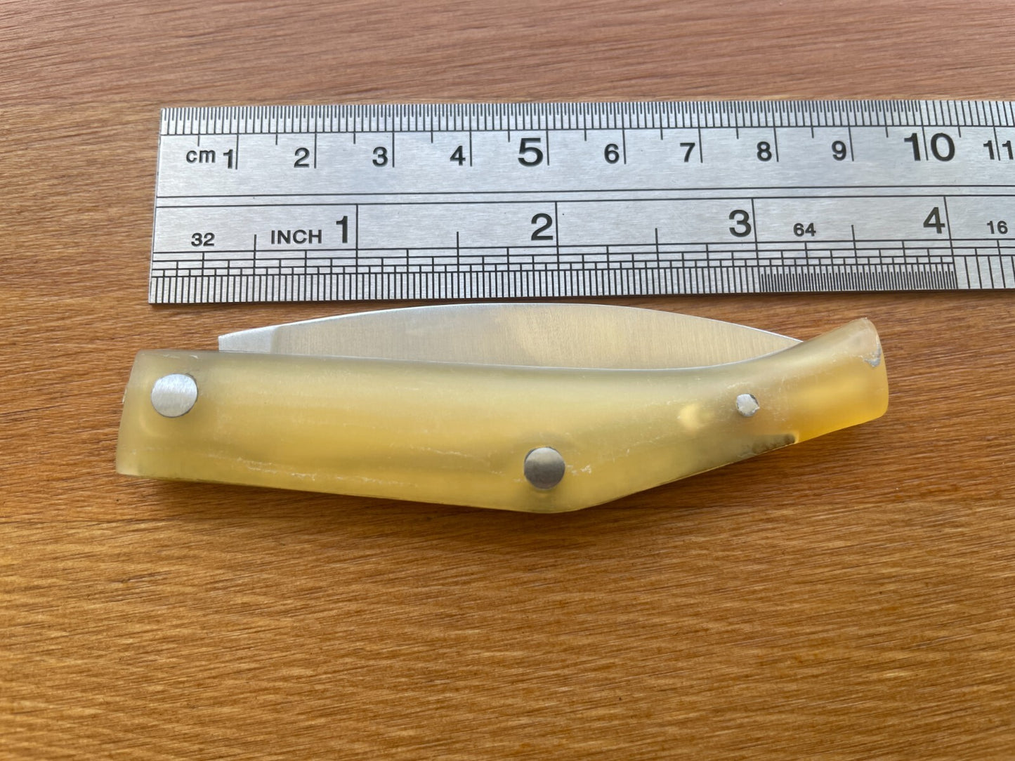 2.75" Pallés Inox Navaja Pocket Knife Stainless Steel Blade ABS Handle