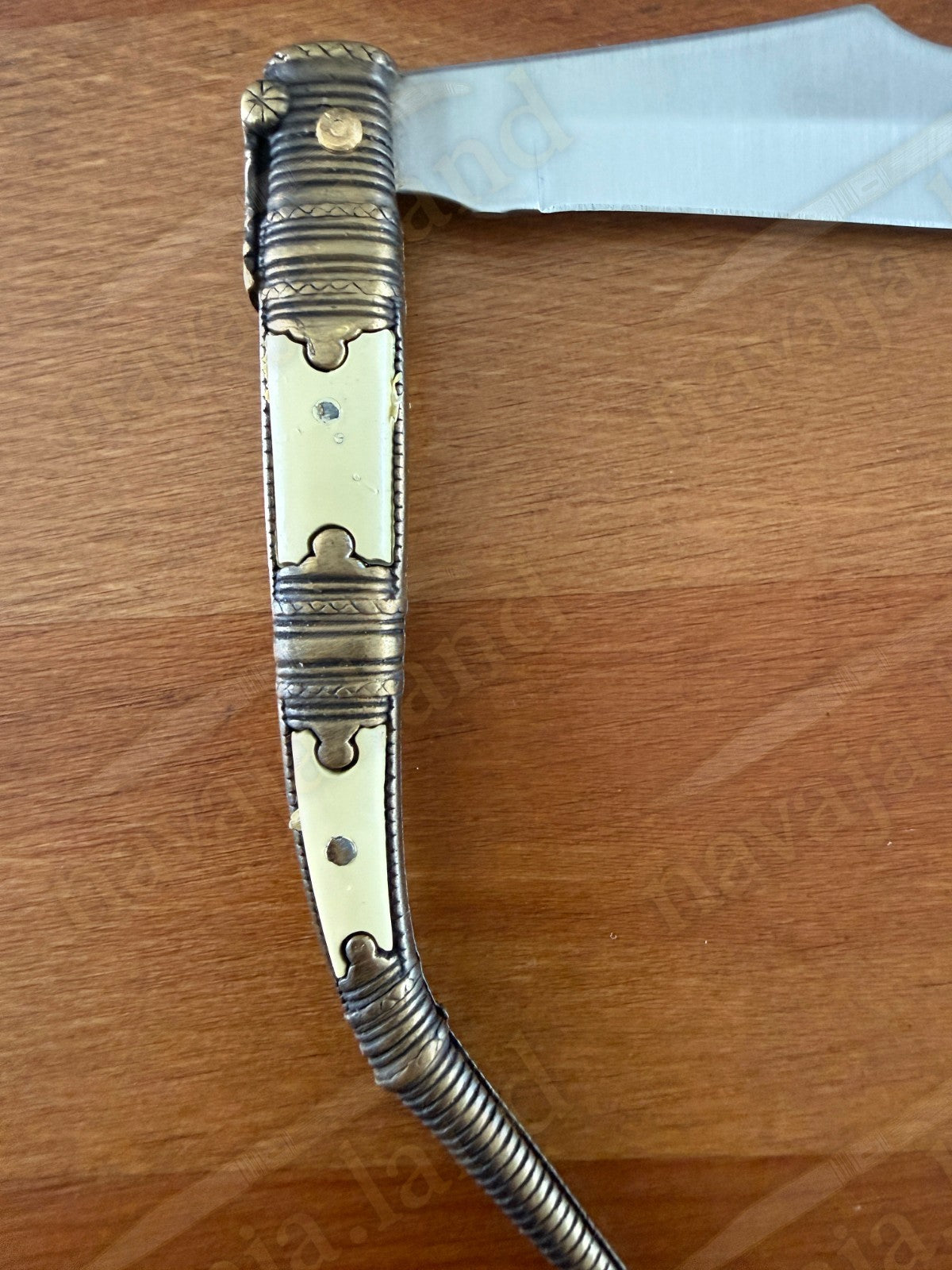 3.9” Albacete Navaja Joker Arabian Knife Zamak Handle Handmade Slipjoint Spain