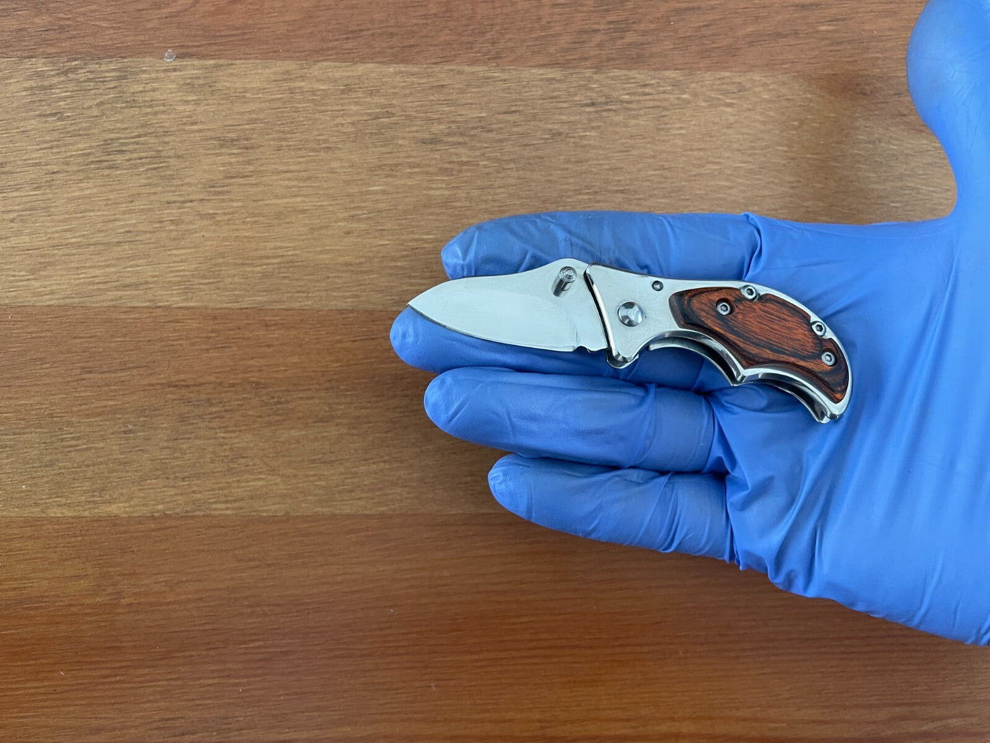 1.7" Cute Navaja Small Pocket Knife Stainless AISI 420 Stamina Wood Scales
