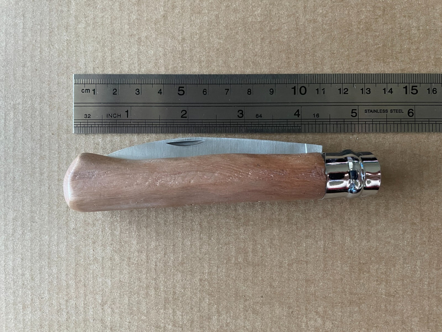 3.7" Navaja Extremadura Sword Point Pocket Knife Stainless Blade - From Spain