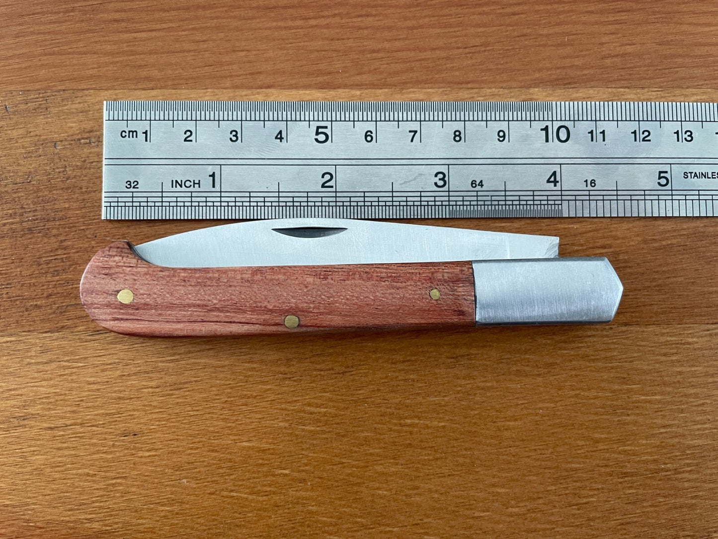 3.4" Navaja Girodia Stainless Steel Blade Wood Handle Slipjoint Made in Spain