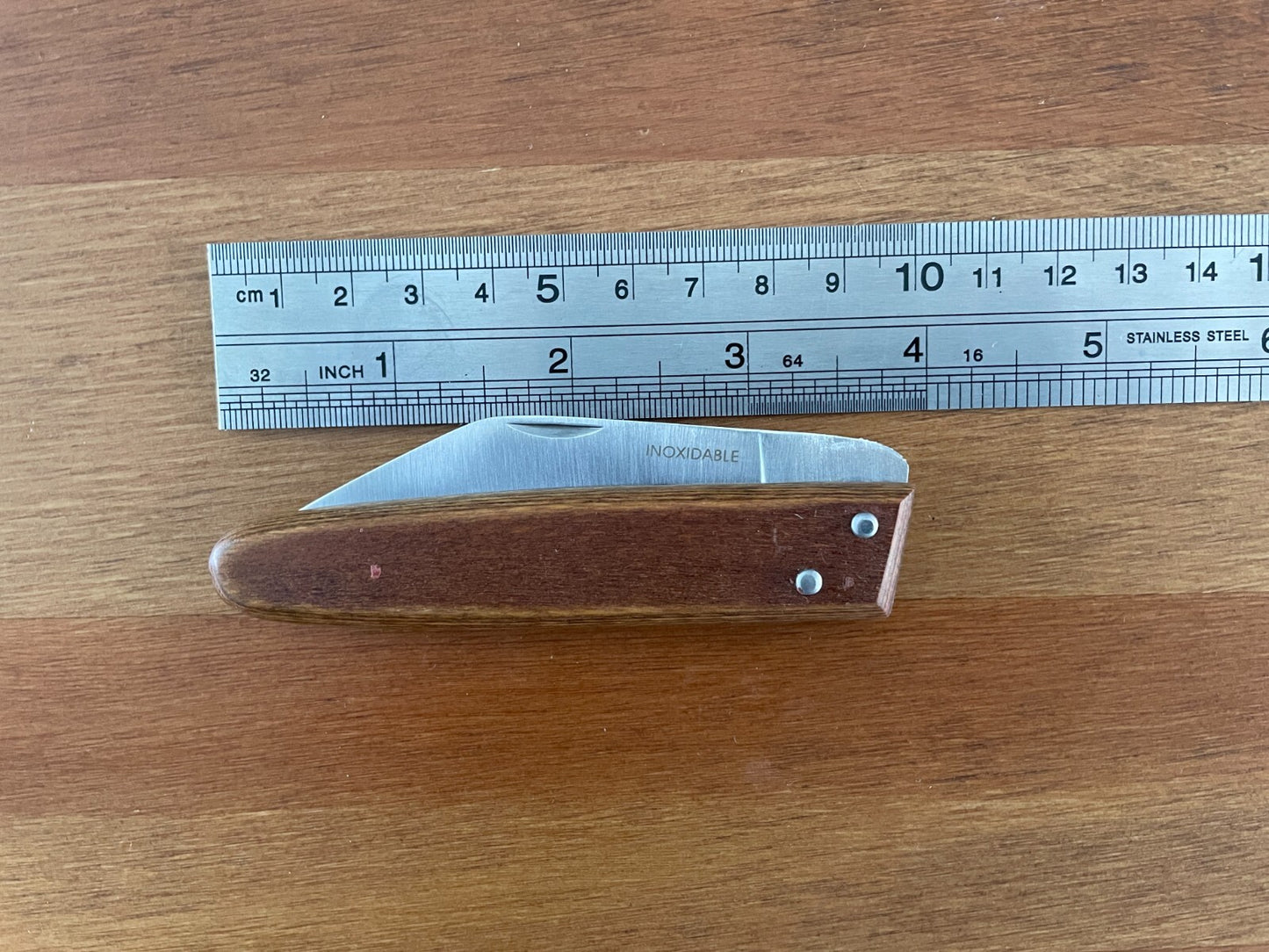 3.14 in. / 8cm - Navaja Pastora Albacete Knife Stainless No Lock - USA Seller