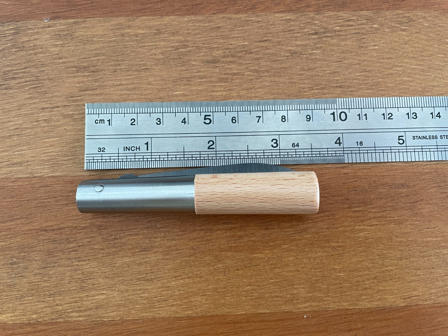 2.75” CQ Taramundi Pocket Knife Beech Wood Handle Handcrafted in Asturias Spain