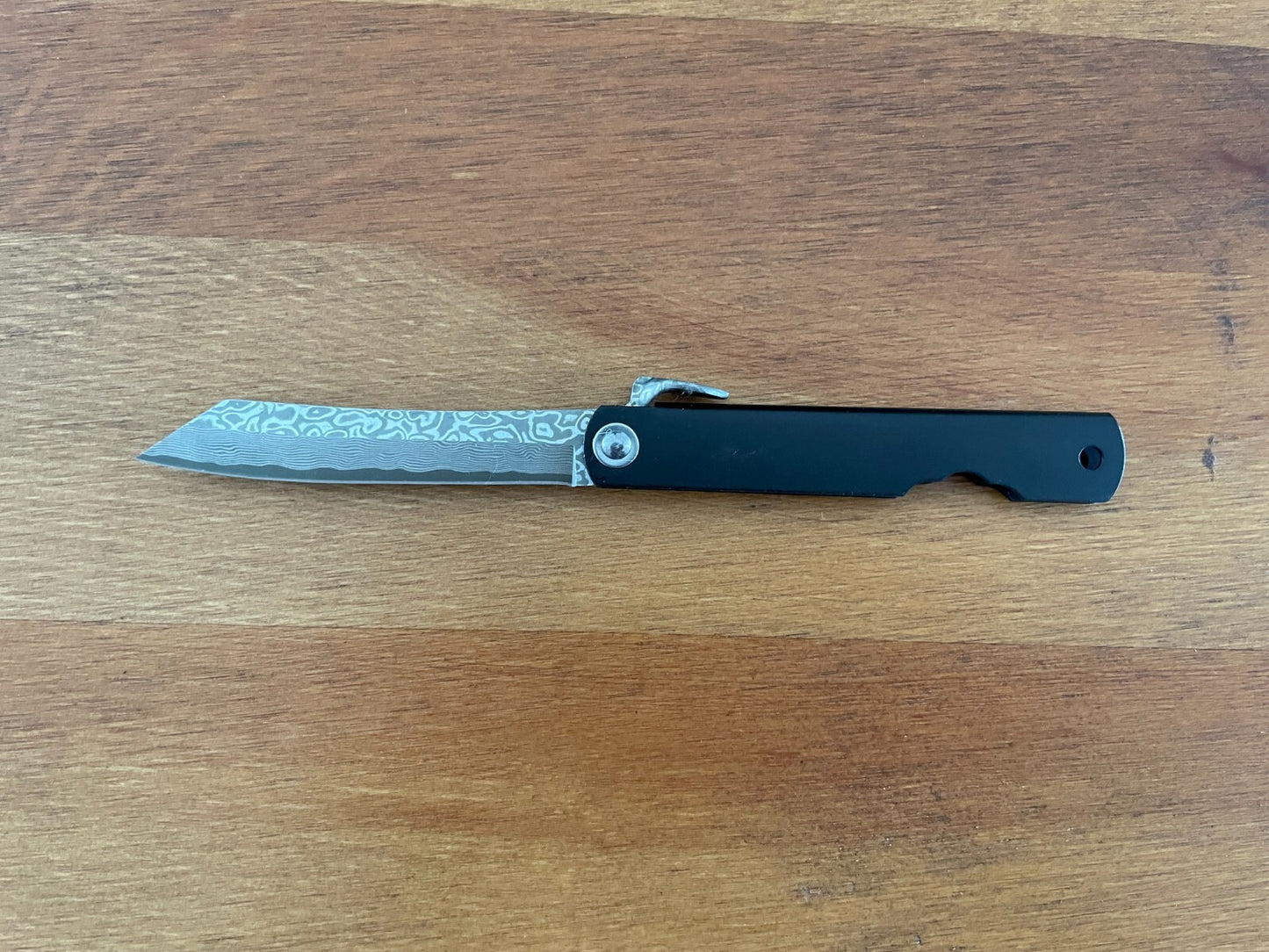 2.8" Navaja Higonokami Pocket Knife 79-layer Damascus Steel Tanto Blade