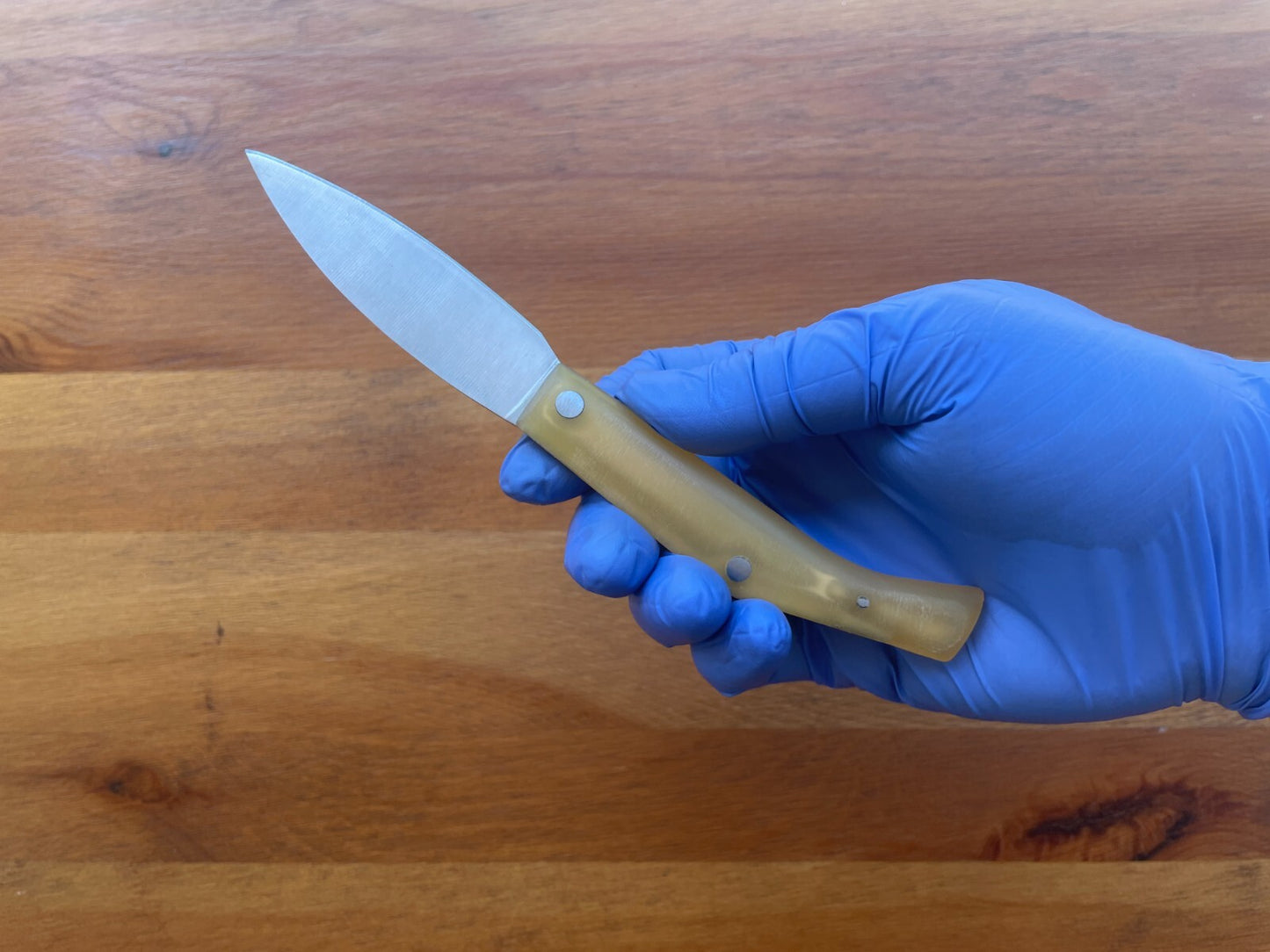 3.14" Pallés Carbon Steel Navaja Pocket Knife Blade ABS Handle Slipjoint Lock