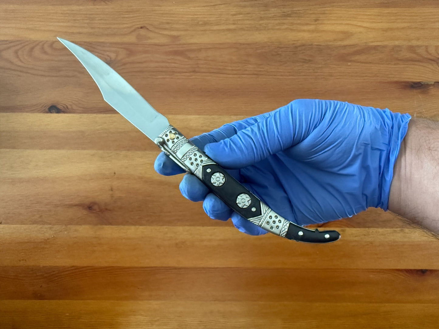3.9” Albacete Navaja Joker Arabian Knife Zamak Handle Handmade Slipjoint Spain