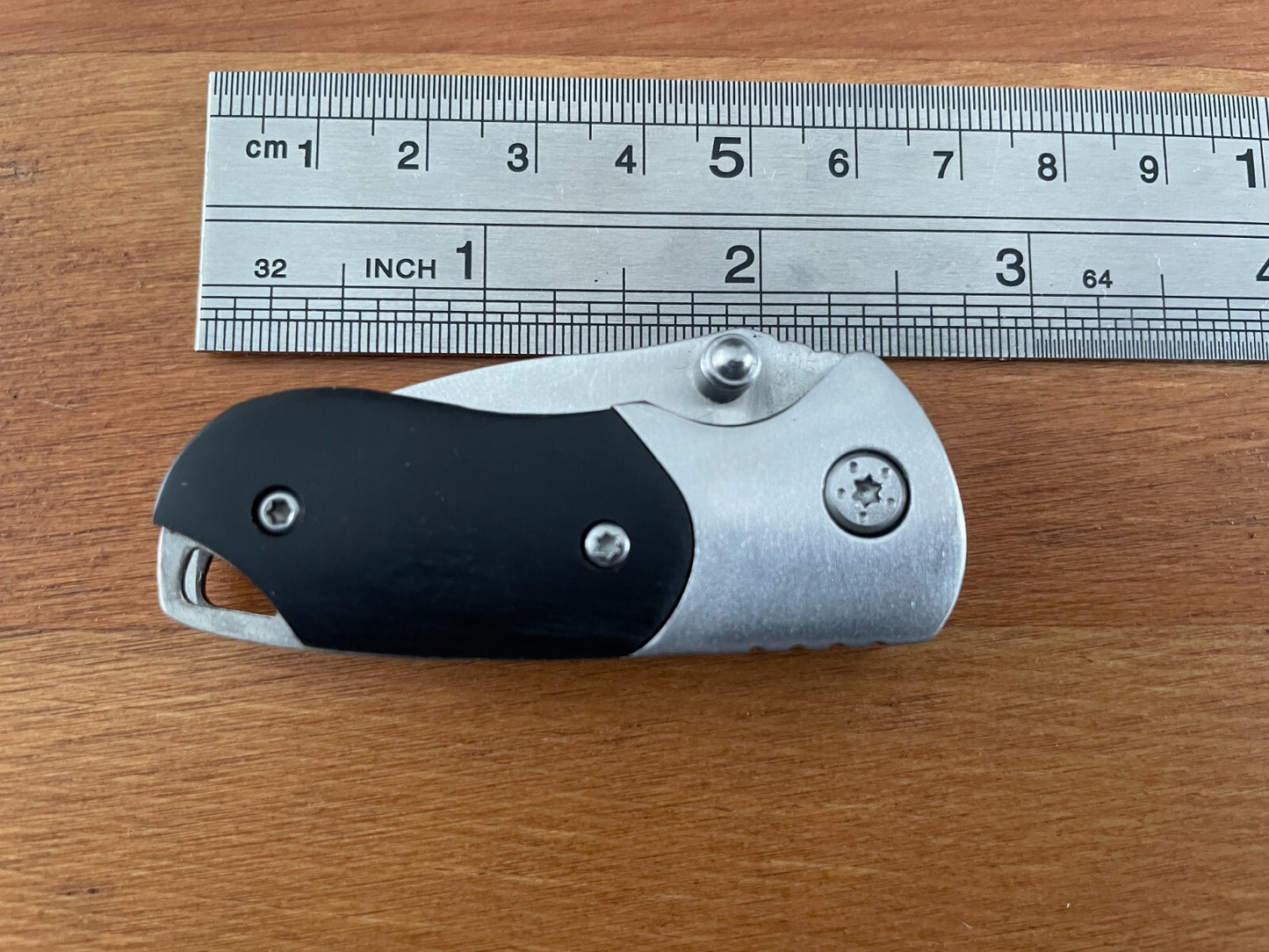 1.6" Cute Navaja Small Tactical Pocket Knife Stainless Black Wood Scales - Spain