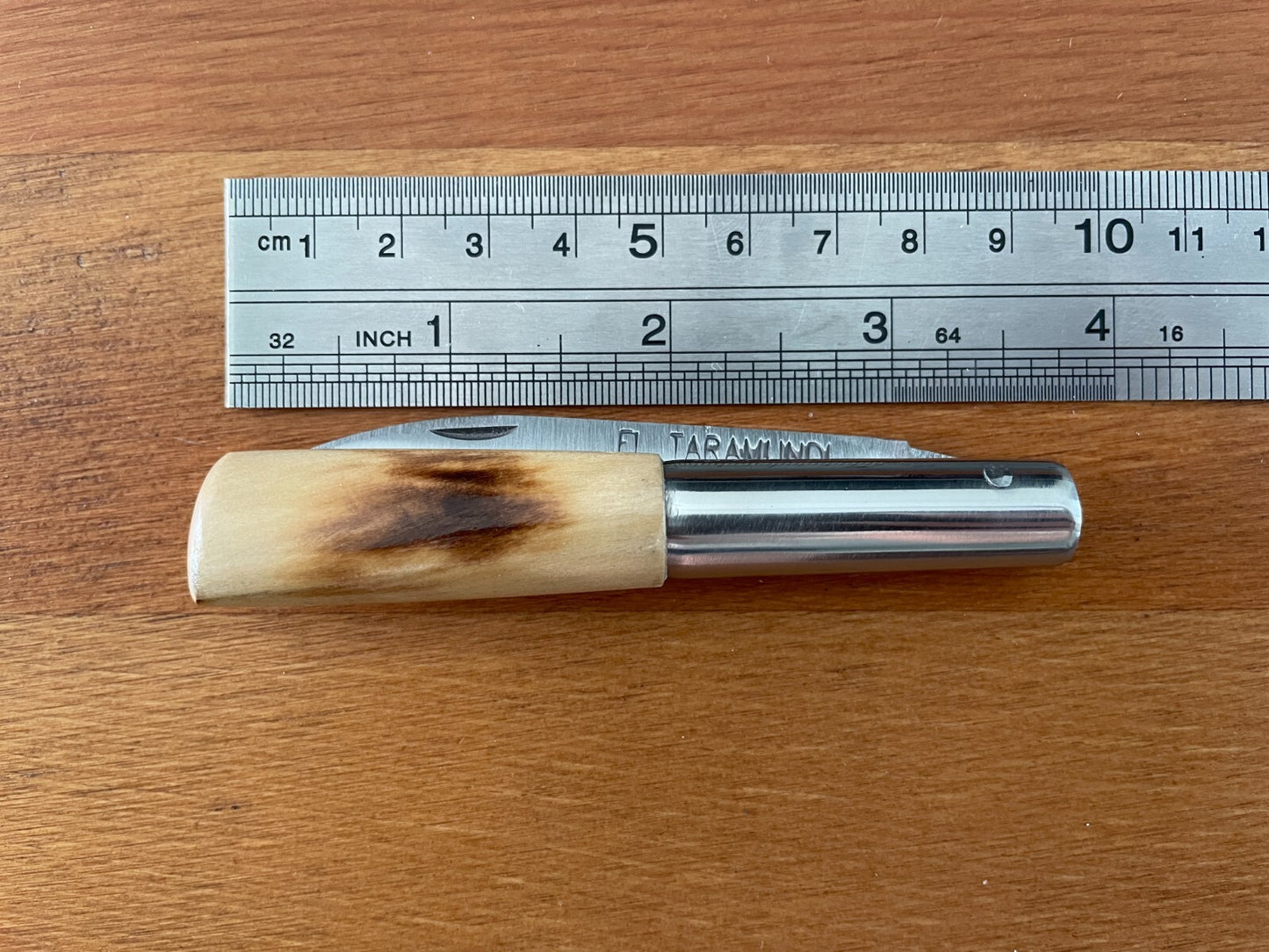 3.14" FL Taramundi Artisan Pocket Knife Navaja Boxwood Handle - From Spain
