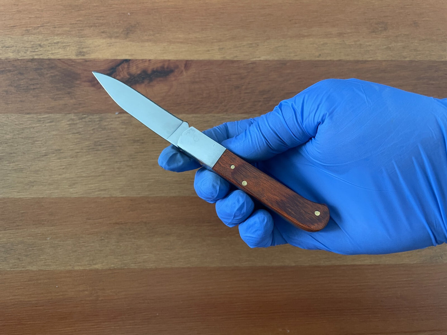 2.7" Cabritera Pocket Knife Spanish Navaja Red Stamina Wood Handle 108 Girodias