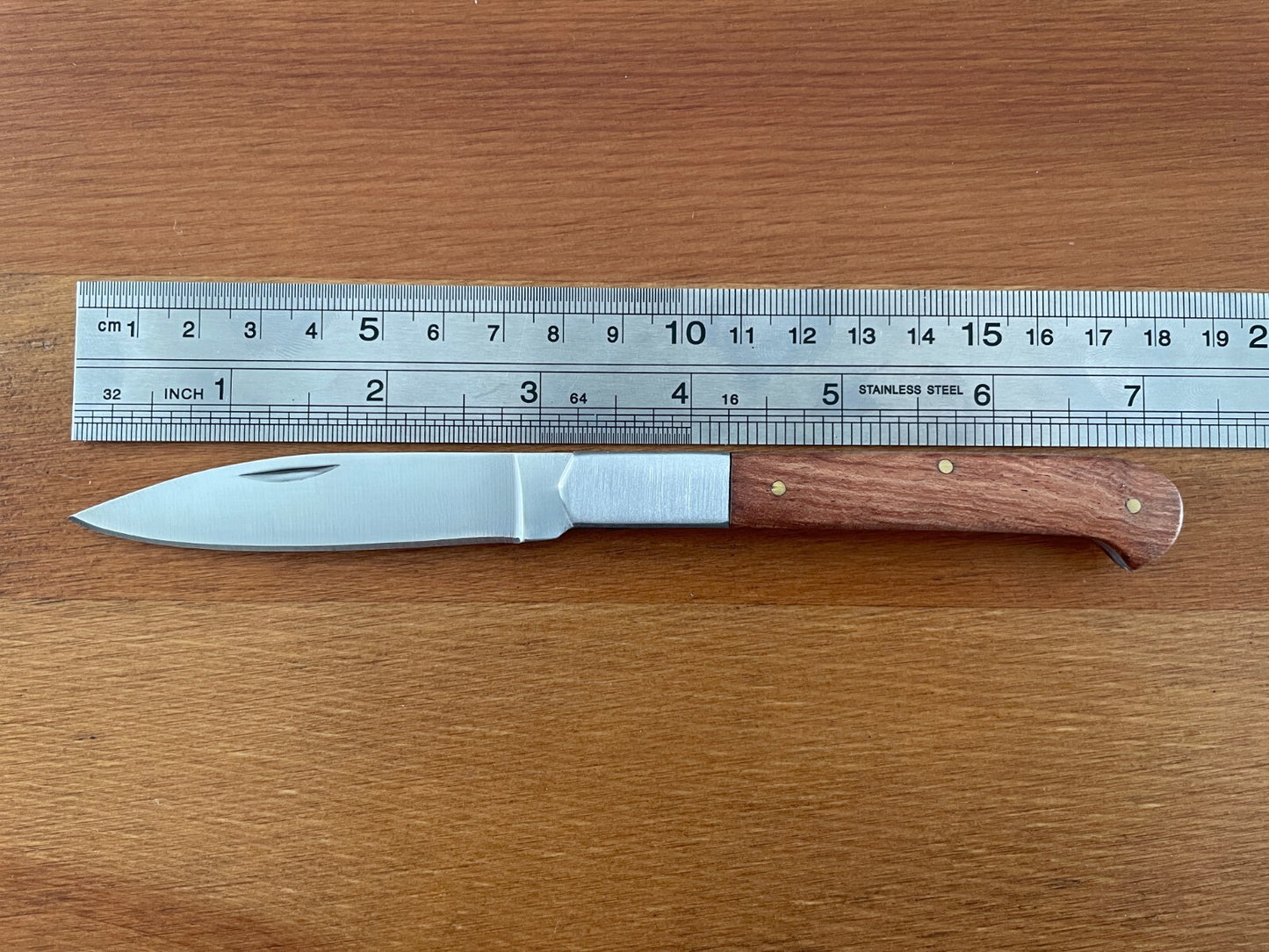 3.2" Navaja Girodia Stainless Steel Blade Wood Handle Slipjoint Made in Spain