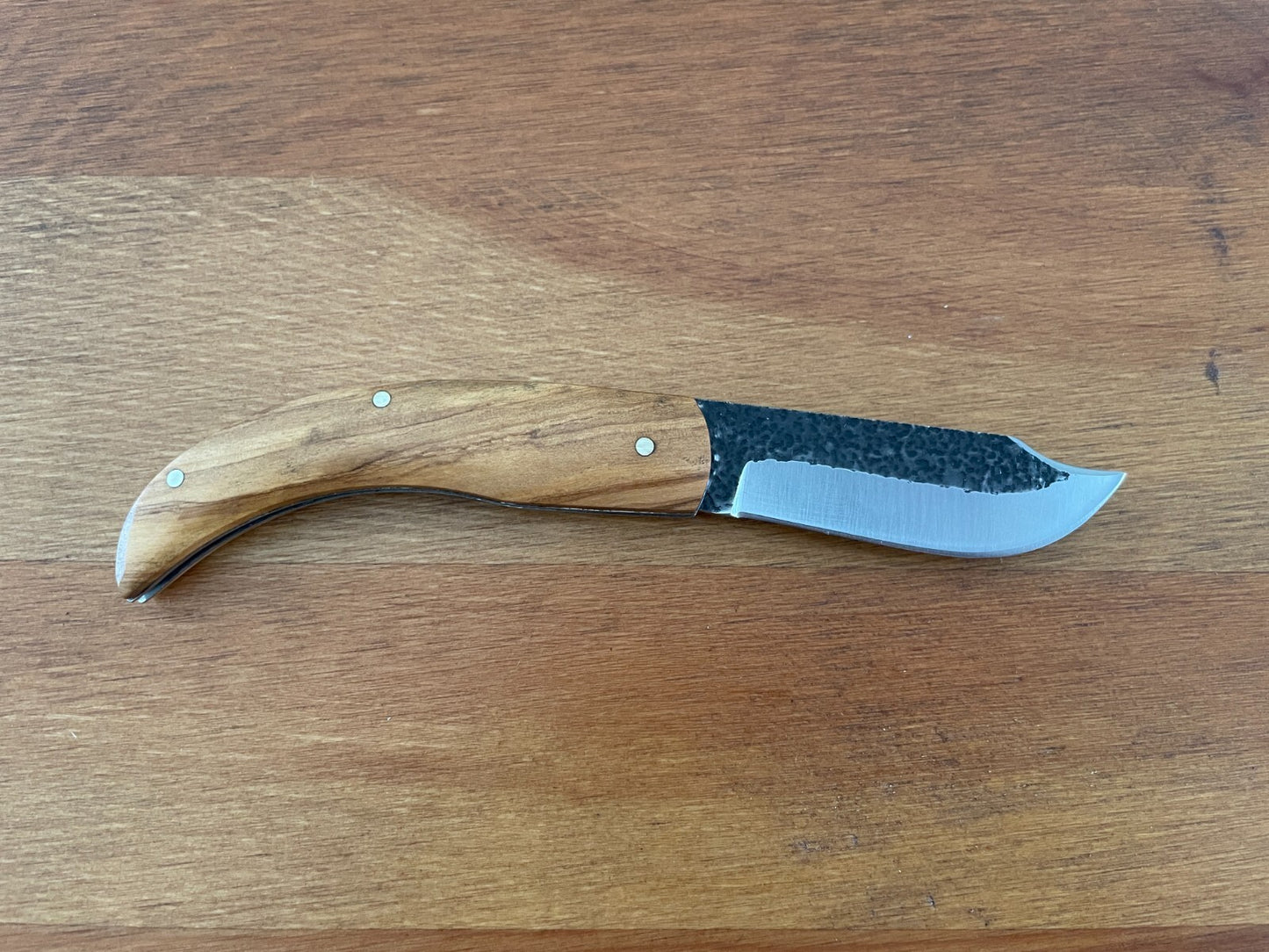 2.5" Tramuntana Navaja Folding Pocket Knife 440 Steel Olive Wood Handle Spanish