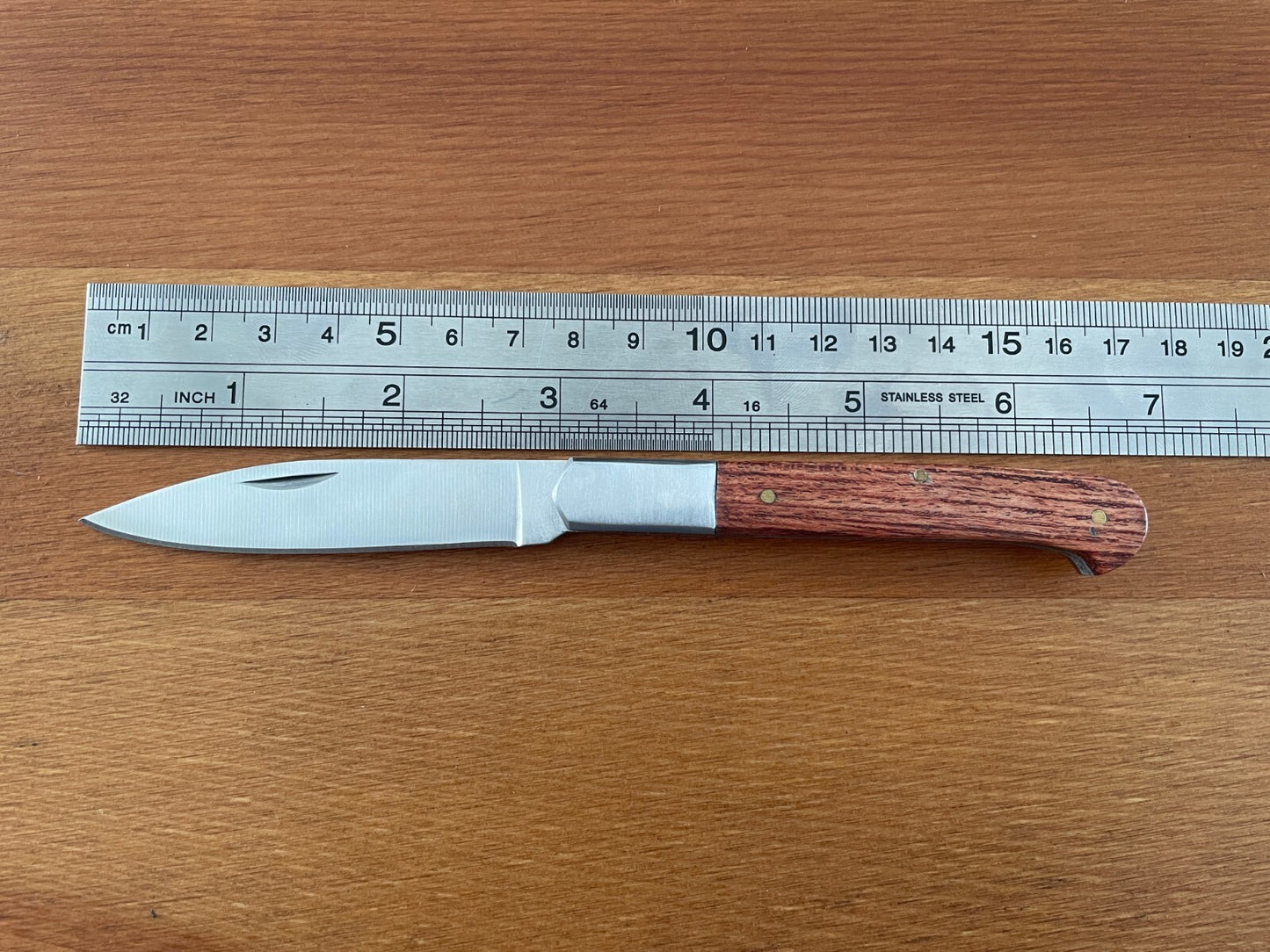 2.7" Navaja Girodia Stainless Steel Blade Wood Handle Slipjoint Made in Spain