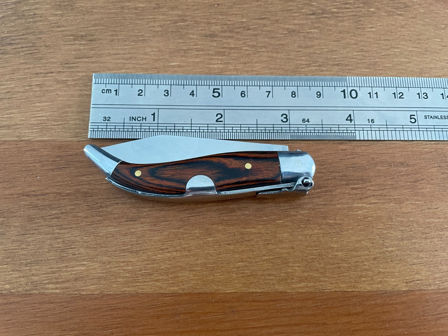 2.7" Spanish Navaja Teja Pastora Pocket Knife Carbon Steel from Spain - Ships US