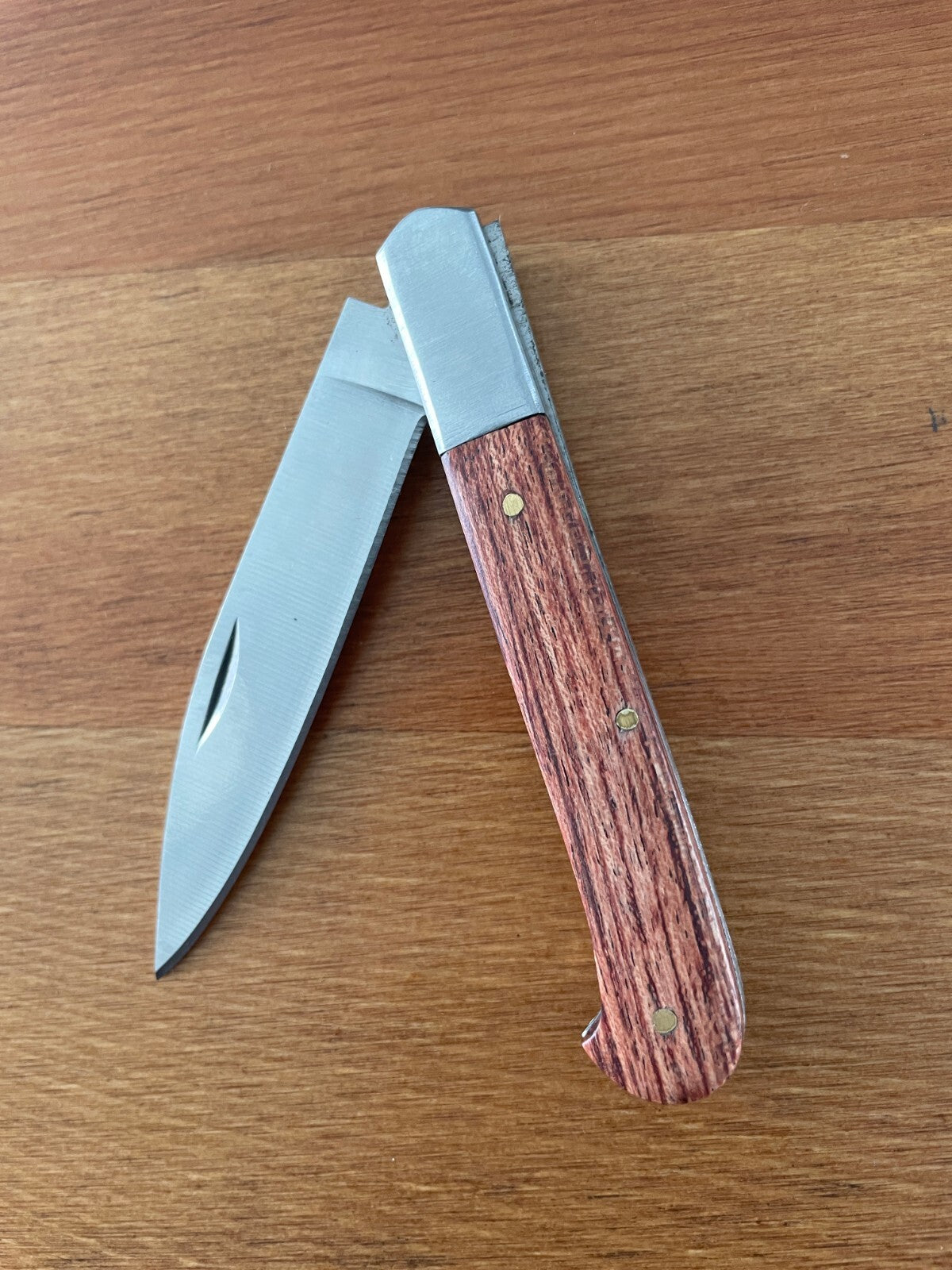 2.7" Navaja Girodia Stainless Steel Blade Wood Handle Slipjoint Made in Spain