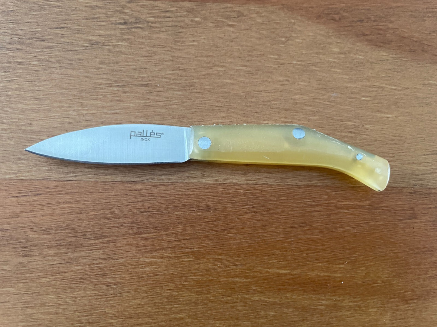 1.9" Pallés Inox Navaja Pocket Knife Stainless Steel Blade ABS Handle
