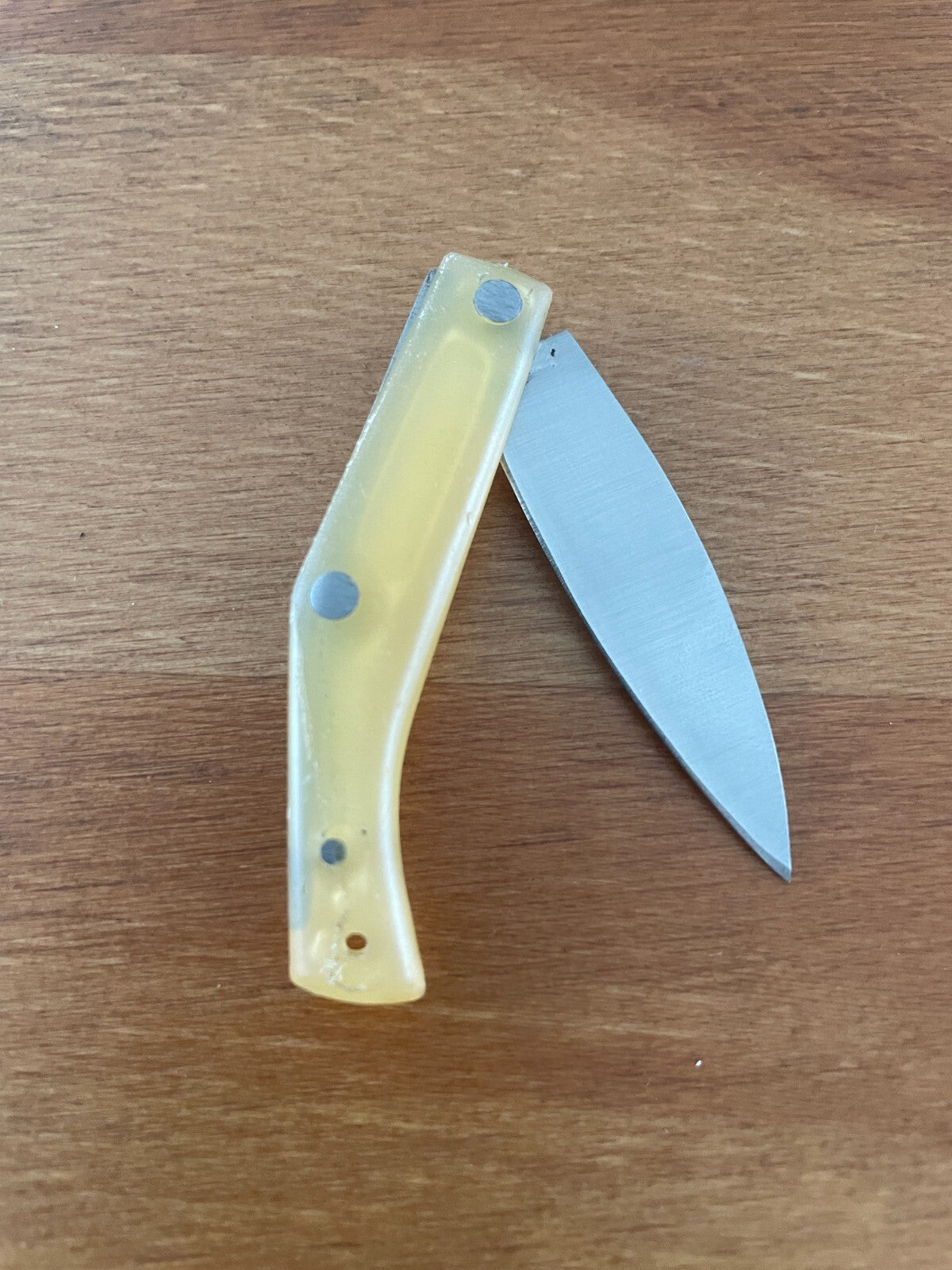 1.9" Pallés Inox Navaja Pocket Knife Stainless Steel Blade ABS Handle
