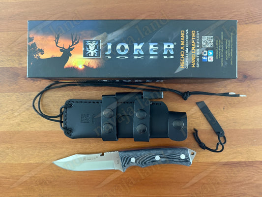 Joker RAK-1(4) Tactical Knife Full Tang | 440 Steel | Micarta Handle From Spain