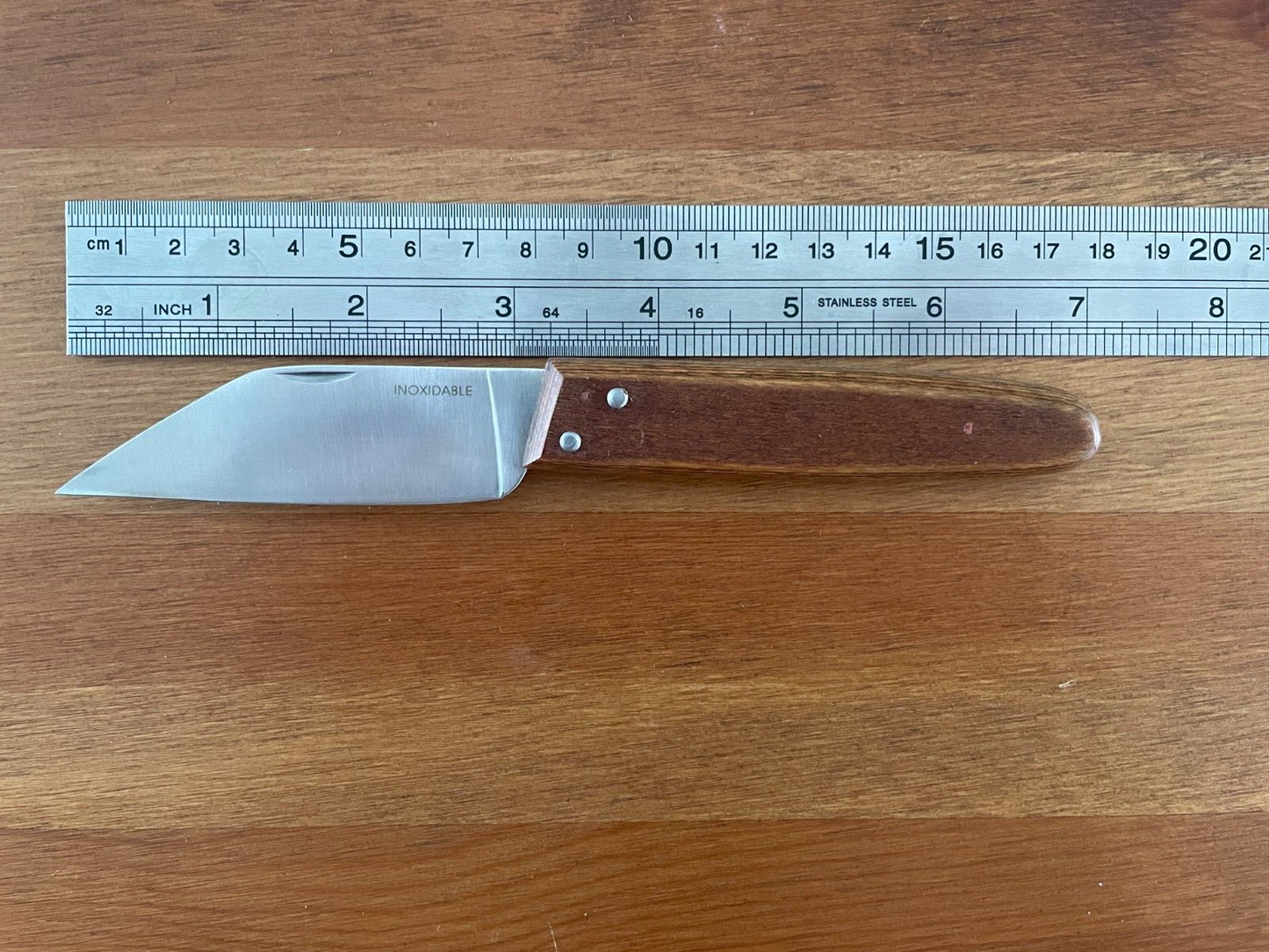 3.14 in. / 8cm - Navaja Pastora Albacete Knife Stainless No Lock - USA Seller