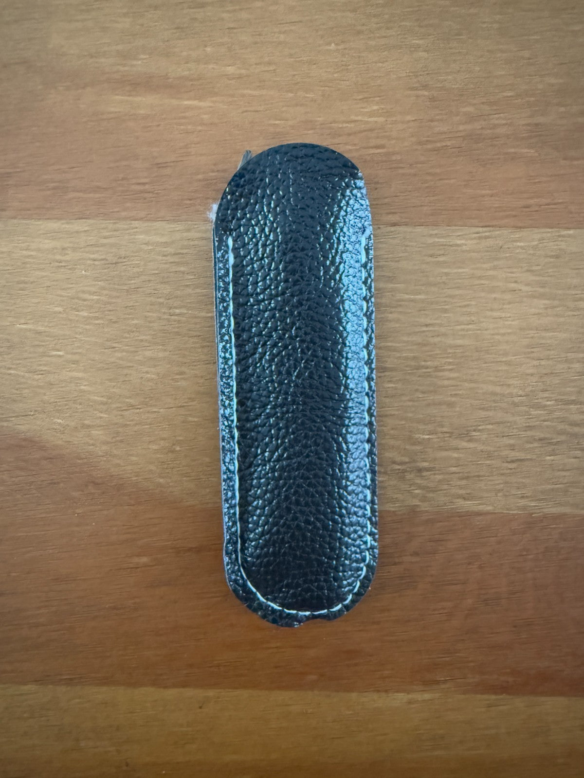 2.75" Damascus Falcata Blade Navaja Higonokami Pocket Knife Brass Handle Sheath