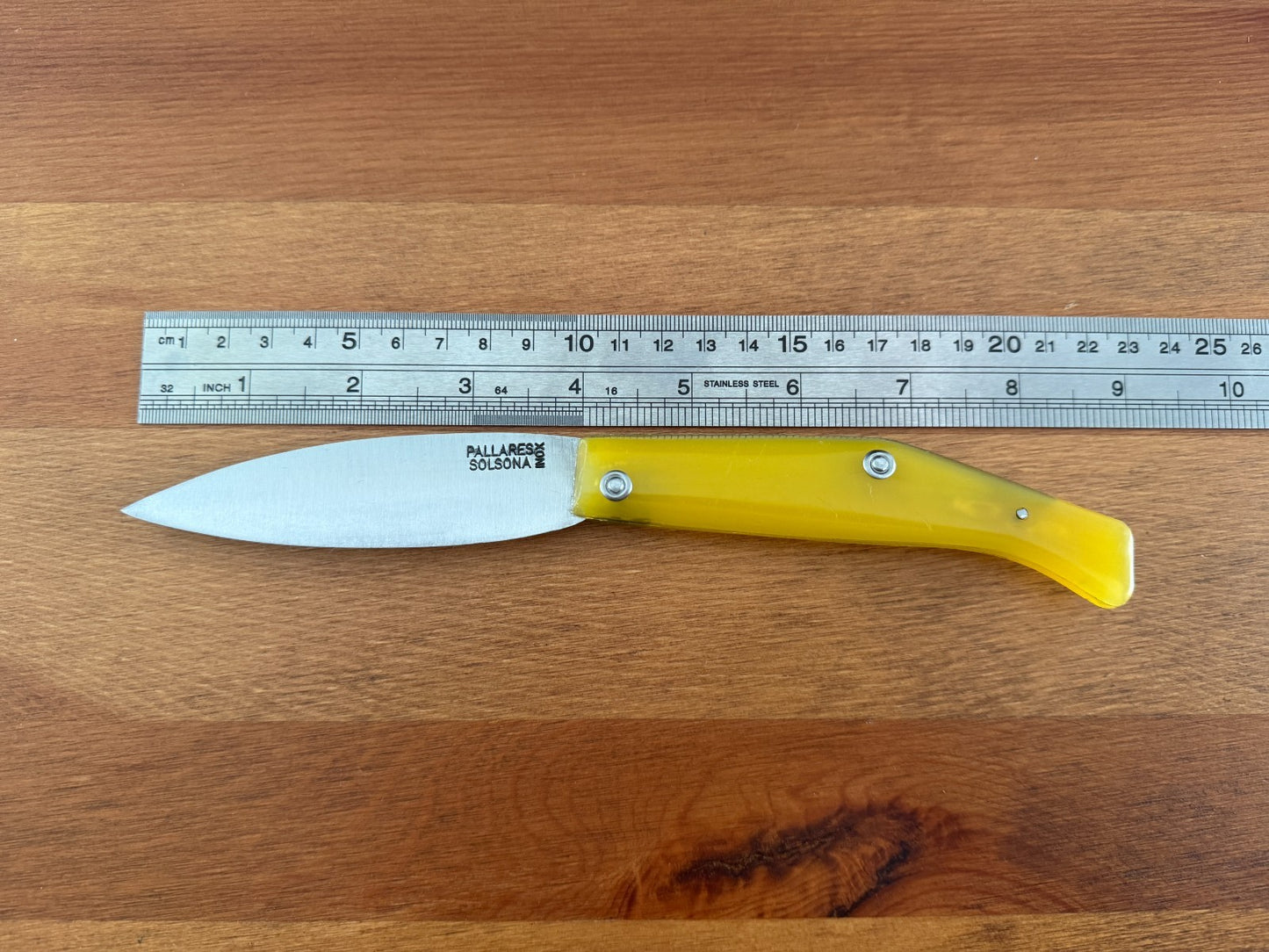Pallares Solsona Pocket Knife Stainless Steel Inox 4" / 10 cm Spain Great EDC