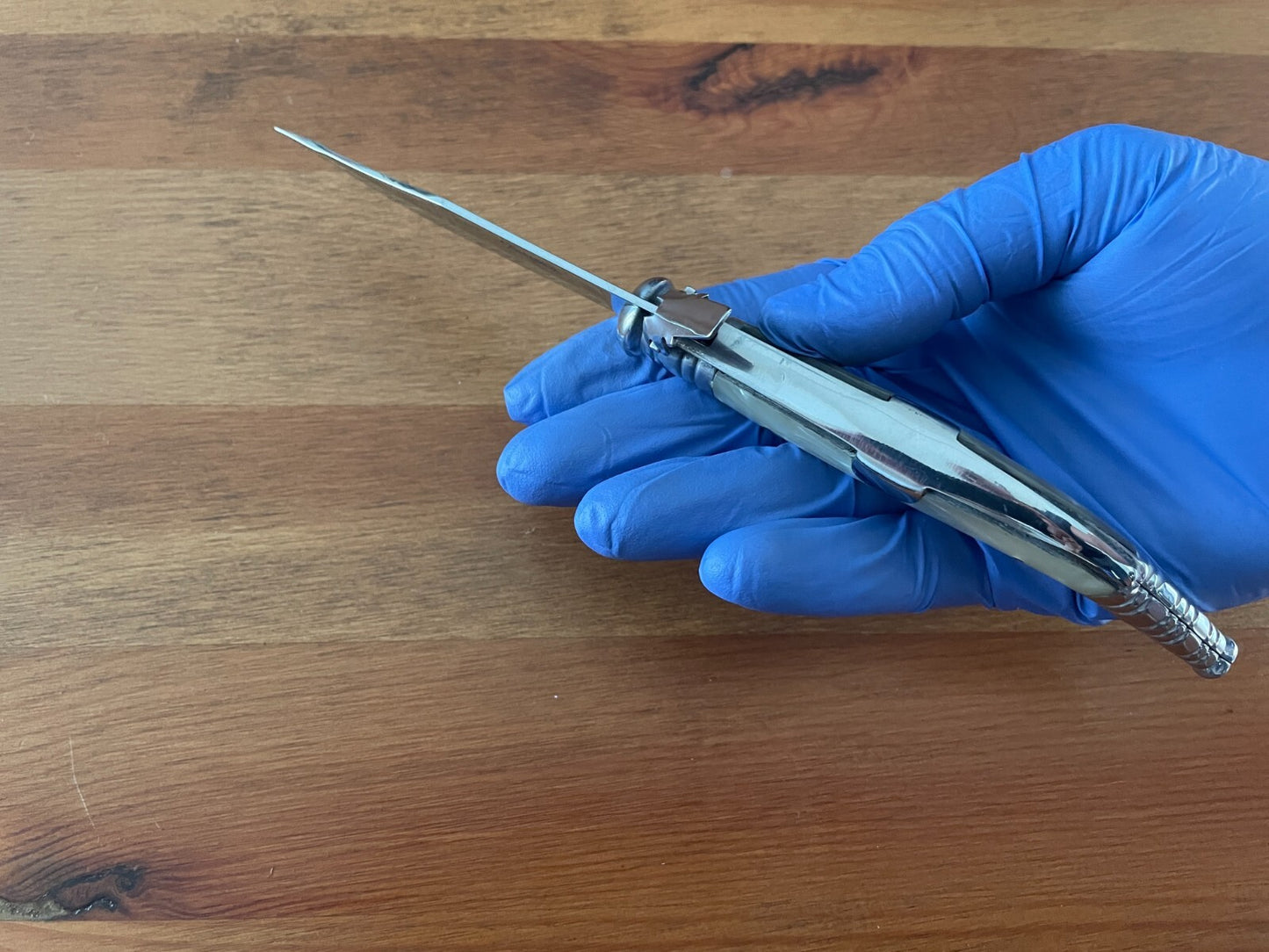 3.75" Navaja Sevillana Bandolera Nacre Imitation Handle from Spain - US Seller