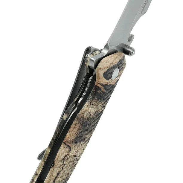 3.25 inch Blade Ozark Trail Folding Pocket Knife Camouflage Liner Lock w/ Tools