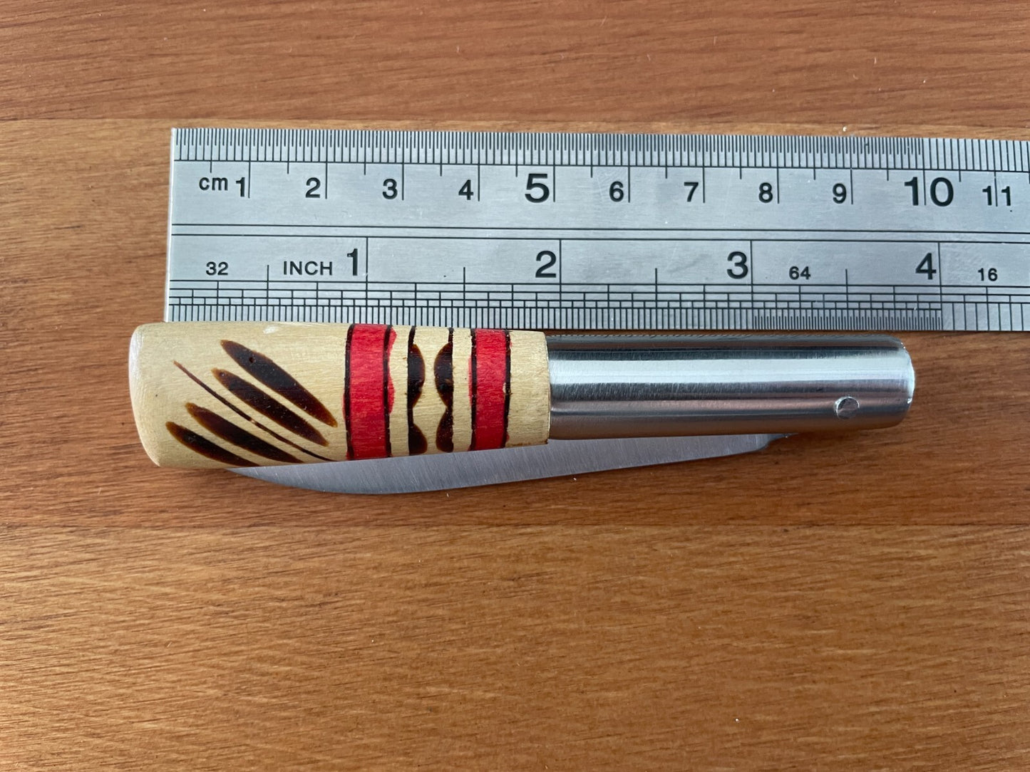 2.8" 420 Steel FL Taramundi Handmade Pocket Knife Spanish Navaja Boxwood Handle