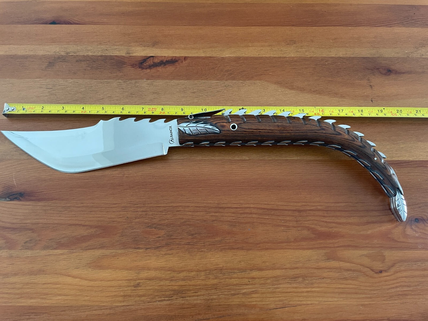 8.5" Giant Navaja Espino with Ratchet Imported from Spain - USA Seller