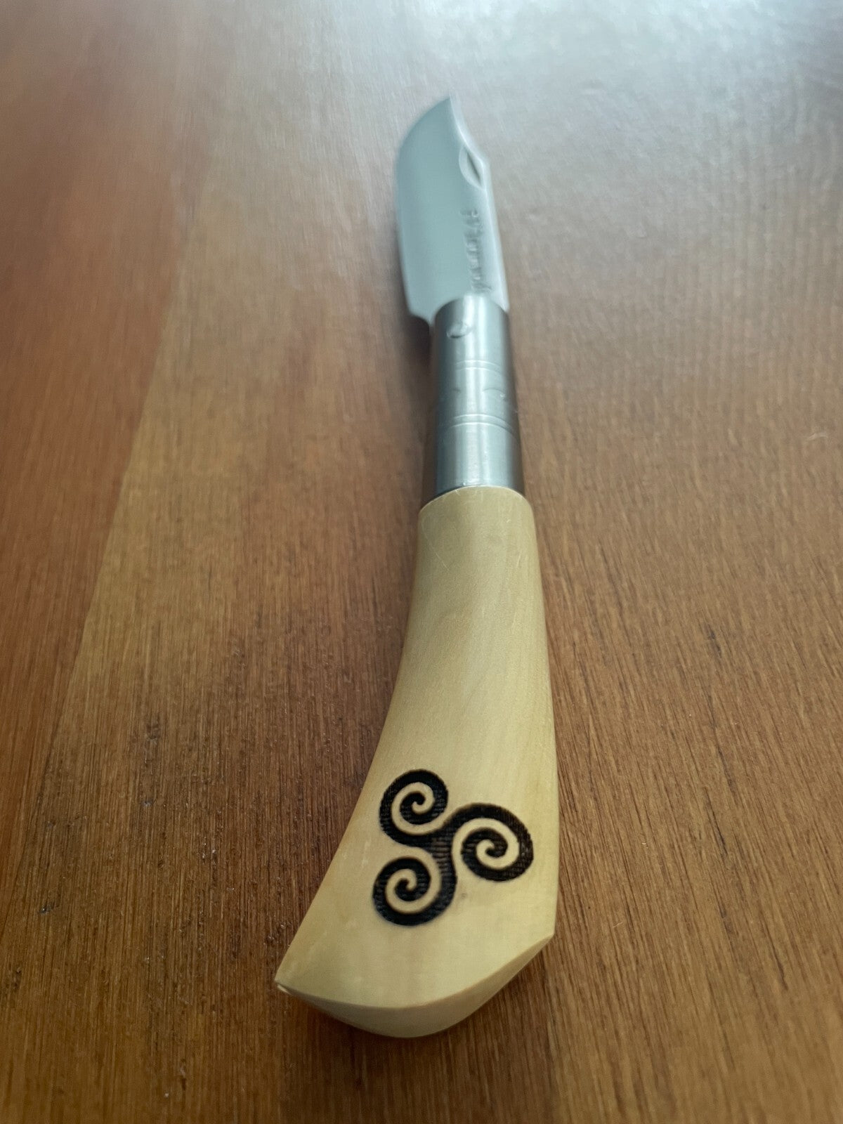 2.75” FV Taramundi Navaja Pocket Knife Asturias Spain Pyrographed Triskelion