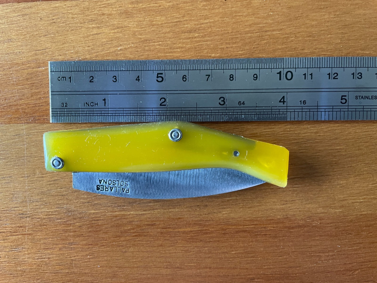 Pallares Solsona Pocket Knife Cabon Steel 3.1" / 8 cm Imported from Spain New