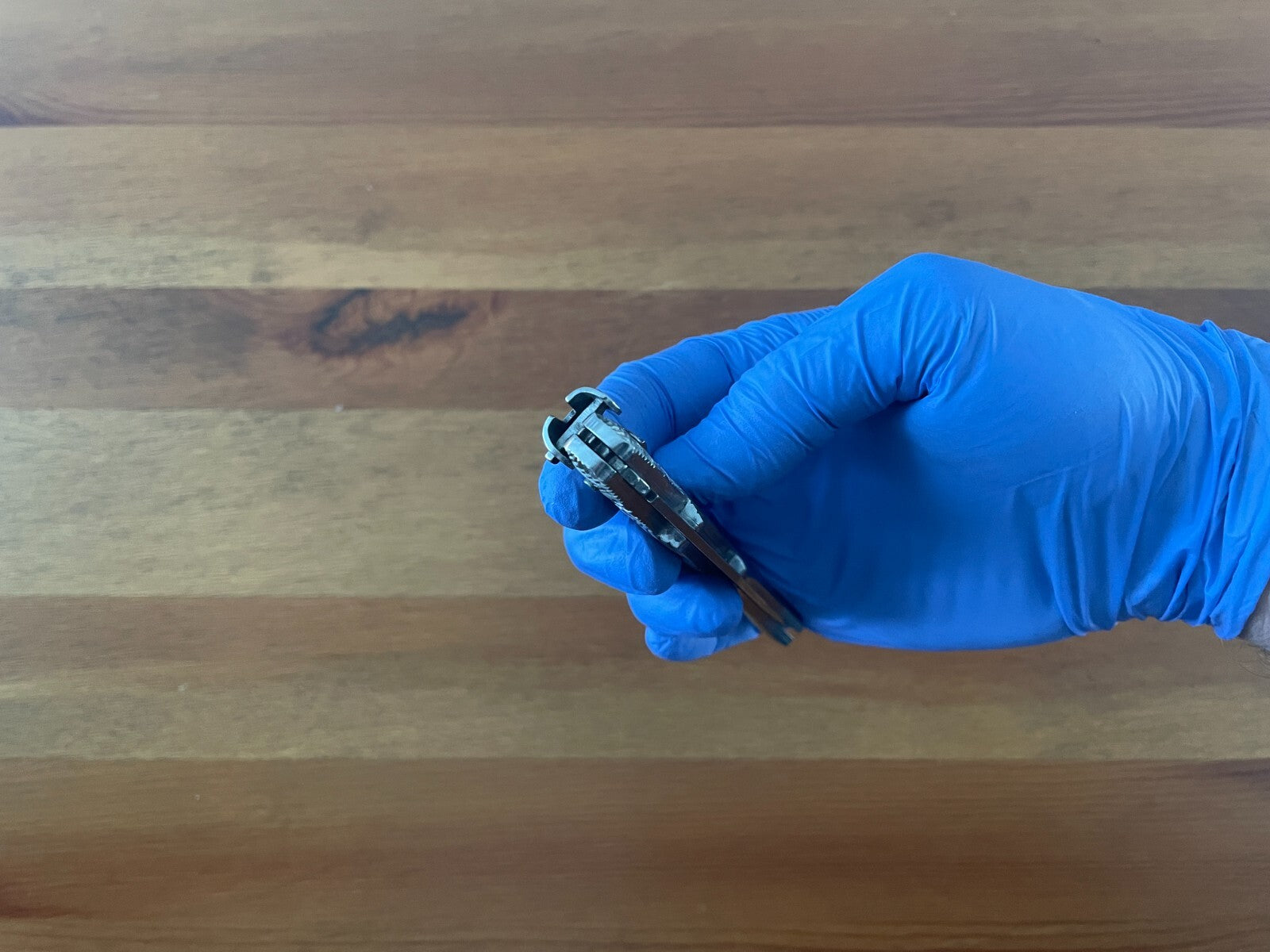 4.3" Arabian Style Navaja with Ratchet Pocket Knife Olive Wood Scales From Spain