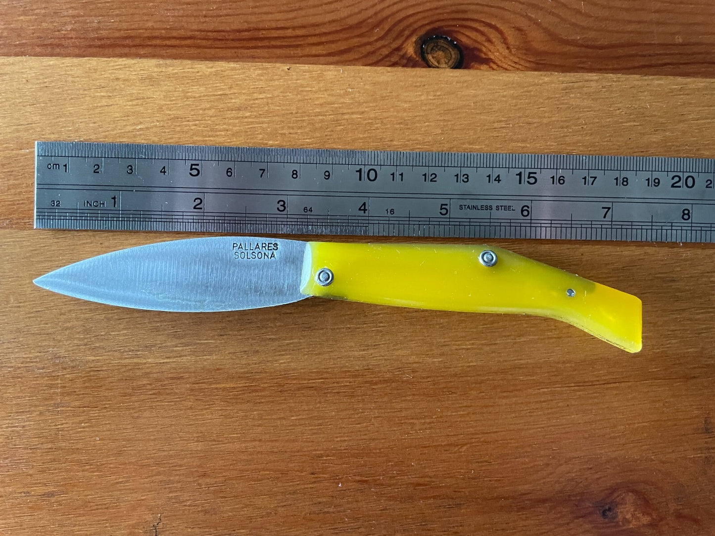 Pallares Solsona Pocket Knife Cabon Steel 3.1" / 8 cm Imported from Spain New